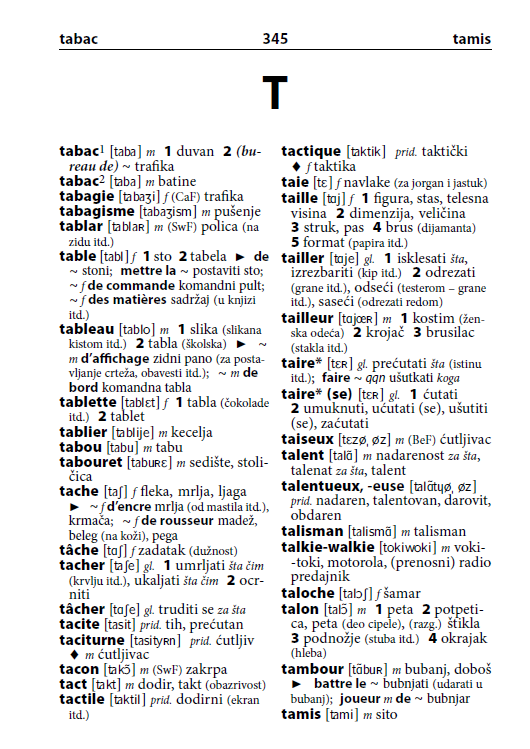 Francuski - džepni rečnik