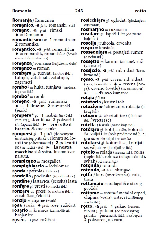 Italijanski - džepni rečnik