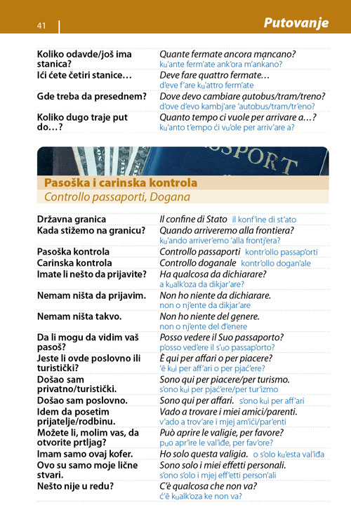 Italijanski – priručnik za konverzaciju, 3.&nbsp;izdanje