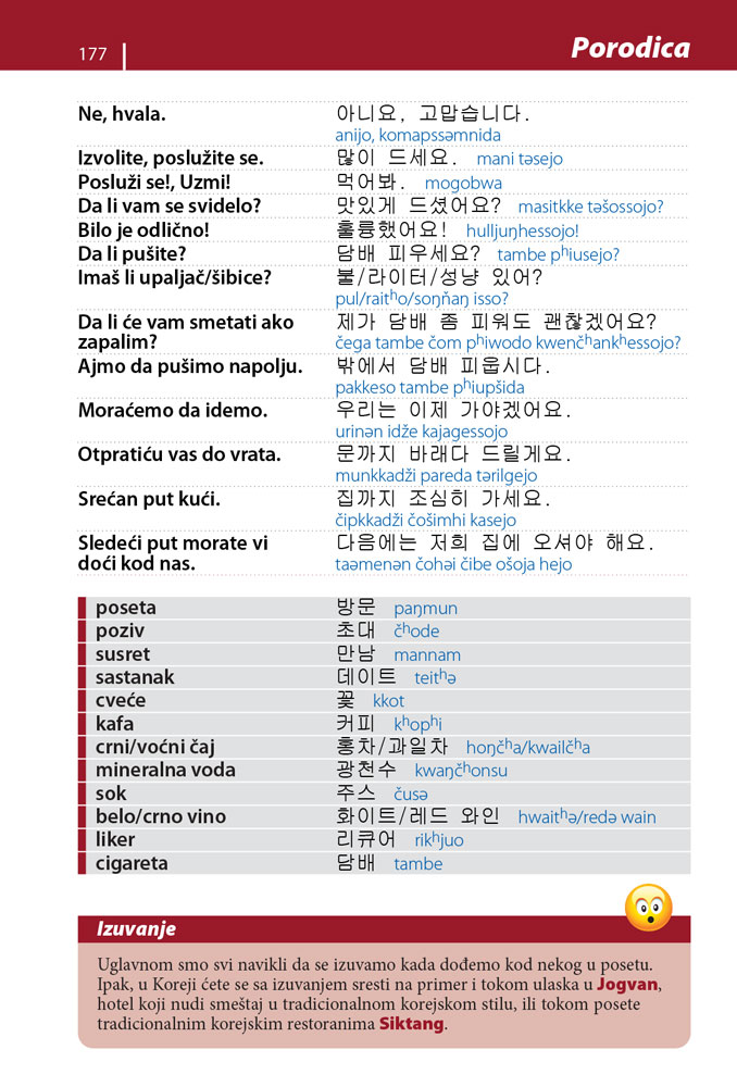 Korejski – priručnik za konverzaciju