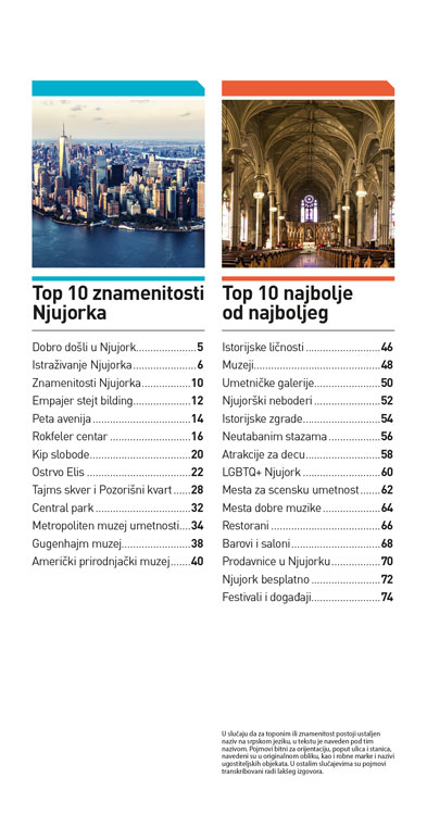 Njujork – TOP 10